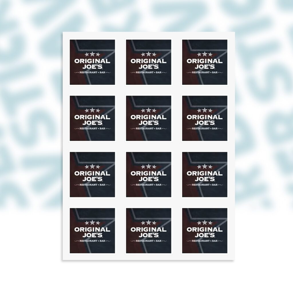 Custom Vinyl Labels Sticker Beaver