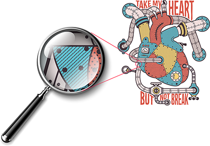 Snall Detail Sticker Printing